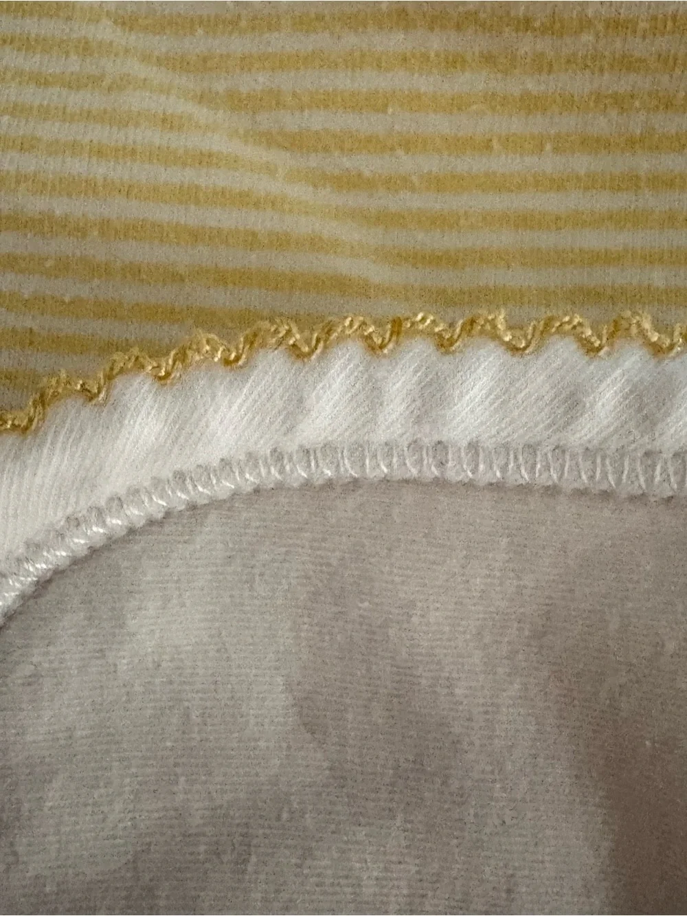 2007 Anne Geddes Baby Blanket Bumble Bee Babies Yellow White Striped‎ 27”x35.5”